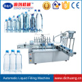 Automatic PET/glass bottle filling and capping machine